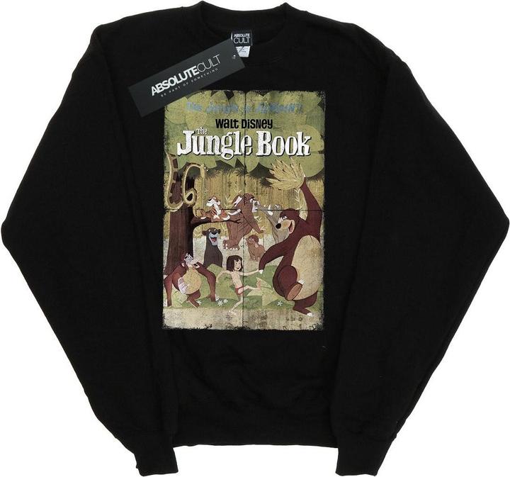 Disney The Jungle Book Retro Poster Sweatshirt Mädchen