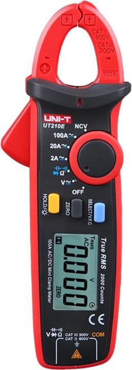 Actual product image Uni-T UT-210E (CAT III 300V, CAT II 600V)