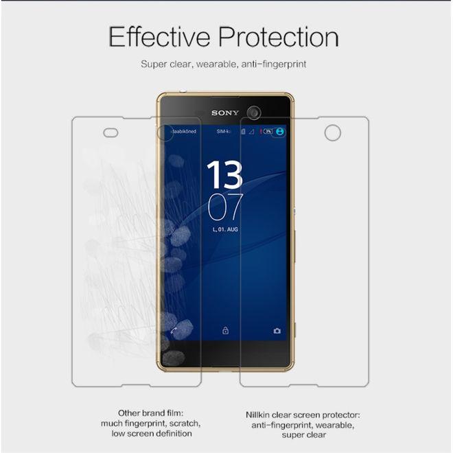 Actual product image Nillkin Super Clear (1 Piece, Sony Xperia M5, Sony Xperia M5 Dual)