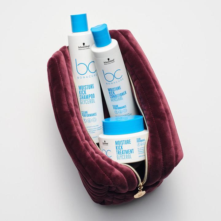 Produktbild Schwarzkopf BC Bonacure Bag Moisture Kick - 650ml (1 ml, Flüssiges Shampoo)