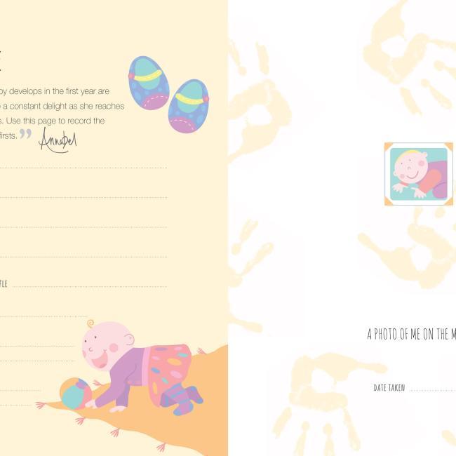 Produktbild Baby's First-Year Journal (Englisch, Annabel Karmel, 2019)