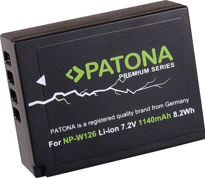 Patona Digitalkamera-Akku Premium NP-W126 (Kamera Akku)