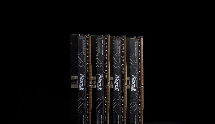 Image du produit Kingston Fury Renegade Pro XMP 32GB, DDR5, 6800MT/s, CL34, Overclockable, ECC, Intel XMP, RDIMM Server-Class (1 x 32GB, 6800 MHz, RAM DDR5, R-DIMM)