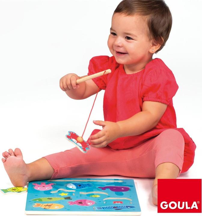 Actual product image Goula Fishing puzzle fish (10 pieces)