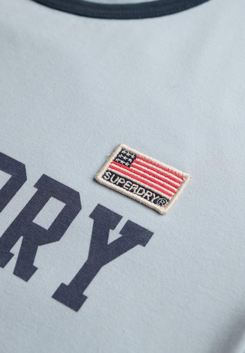 Actual product image Superdry Athletic Essential Stripe Tee (16)
