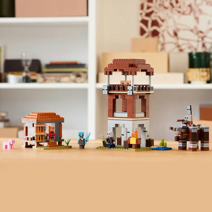 Actual product image LEGO Ein Verwüster am Plünderer-Aussenposten (21278, LEGO Minecraft)