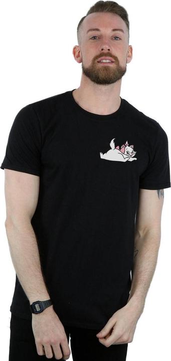 Immagine prodotto Disney Aristocats Marie Sweet Backside Breast Print Maglietta Uomo (4XL)