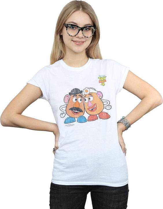 Immagine prodotto Disney Toy Story 4 Mr And Mrs Potato Head Maglietta Donna (M)