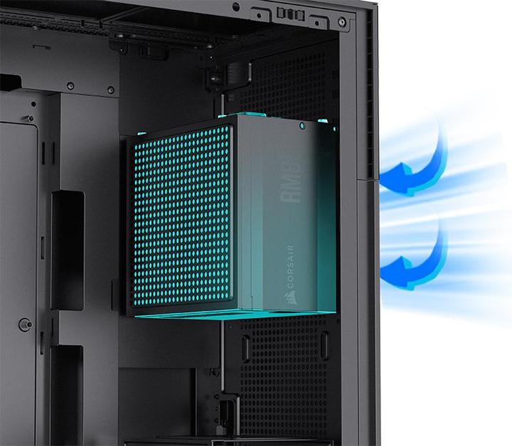 Productafbeelding Jonsbo D41 Scherm ATX behuizing, gehard glas - zwart (ATX, mATX, Mini-ITX, DTX)