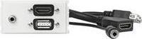Actual product image Vivolink WI221281 socket HDMI + USB A +