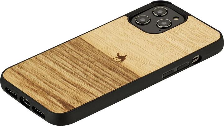 Immagine prodotto Man.Wand Custodia &WOOD per iPhone 12/12 Pro terra juodas (Apple iPhone 12, Realme 12 Pro+)