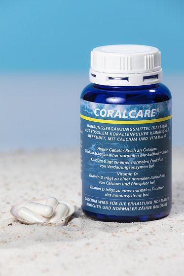 Actual product image CoralCare Caribbean origin with vitamin D3 capsule 1000 mg VitD3 (120 Piece, Capsules, 160 g)