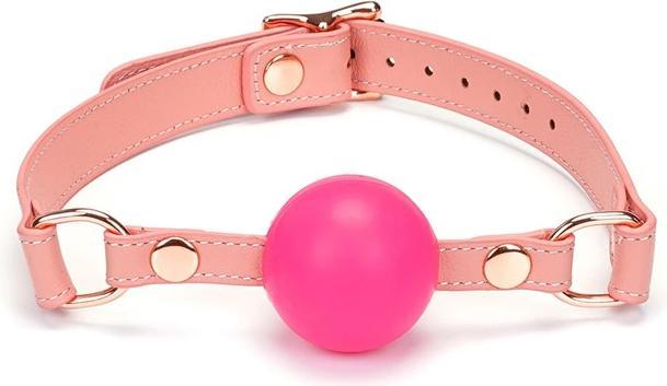 Produktbild Liebe Seele Pink Dream - Leder Mundknebel