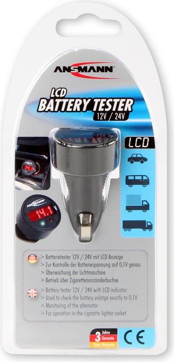 Actual product image Ansmann Batterietester