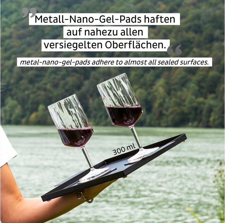 Produktbild Silwy Magnet-Kunststoffgläser Wein (30 cl, 2 Gläser, Weingläser Set)