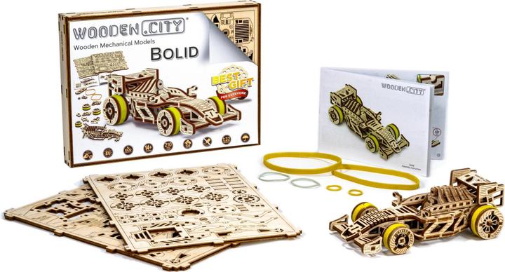 Produktbild WoodenCity Rennauto