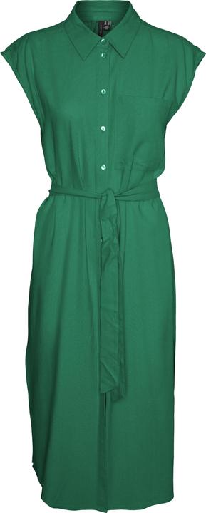 Vero Moda VMMYMILO Langes Kleid Hemdblusenkleid (M)