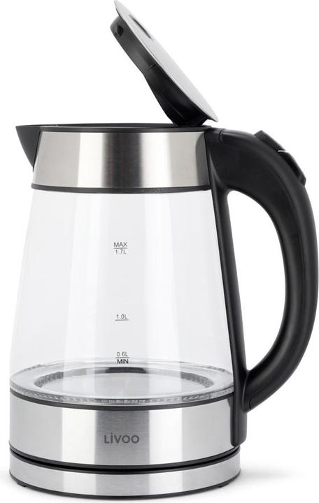 Actual product image Livoo Glass kettle (1.70 l, EU plug)