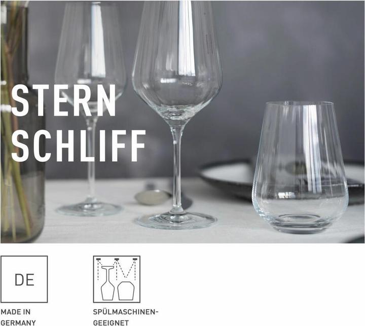 Produktbild Ritzenhoff Rotwein- & Wassergläser Sternschliff (57 cl, 12 Gläser, Rotweingläser)