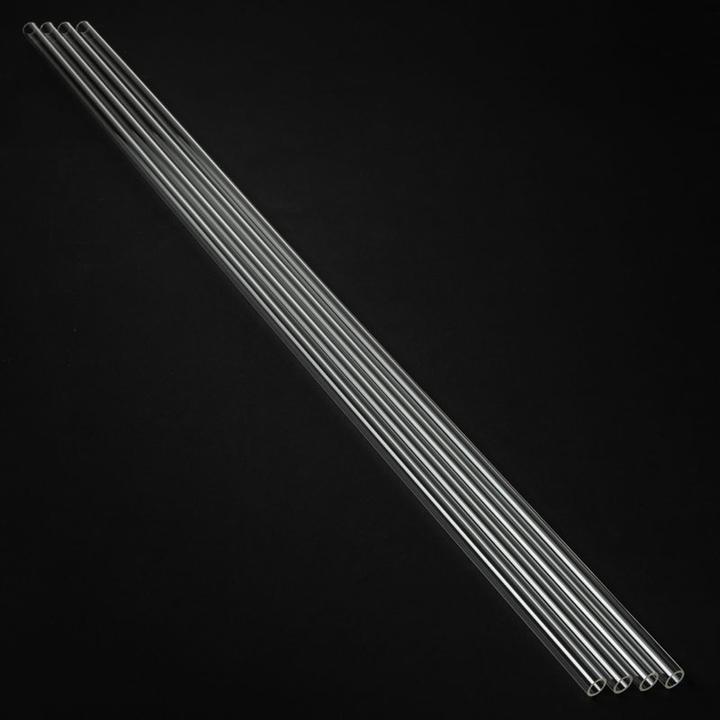 Actual product image Alphacool Ice Tube 13/10mm Hard Tube Acrylic (PMMA) - Clear, 80cm ( Set of 4) (0.80 m, Plastic)