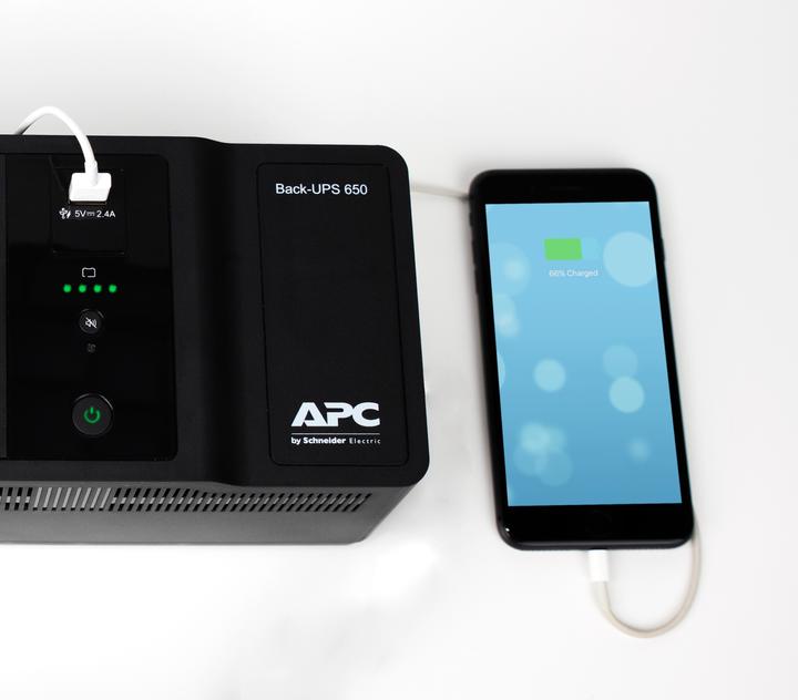 Actual product image APC BE650G2-GR (650 VA, 400 W, Standby UPS)
