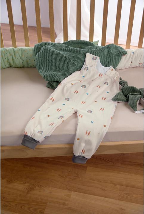 Produktbild Odenwälder Baby-Sommerschlafsack Jumper unwattiert Ecru Gr. 86/92 (92 cm, Sommer)