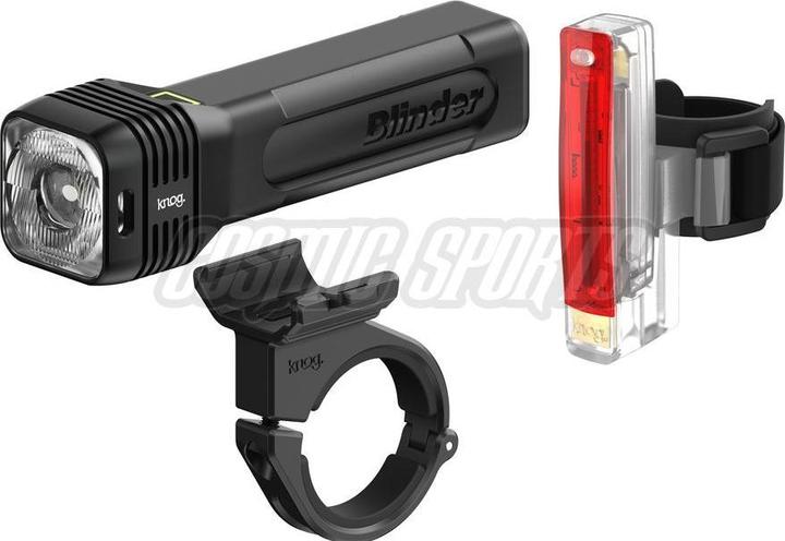 Actual product image knog. Blinder 500 + Plus Twinpack (500 lm, 20 lm)