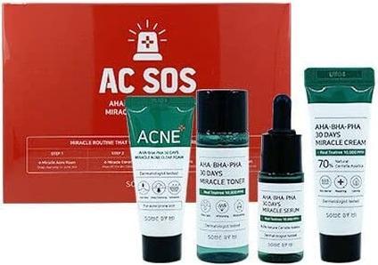 Actual product image Some By Mi AHA BHA Miracle SOS Kit (90 ml)