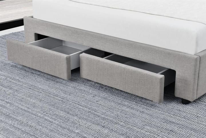 Produktbild HTI-Living Polsterbett mit Knopf-Steppung Claire 140x200 (140 x 200 cm)