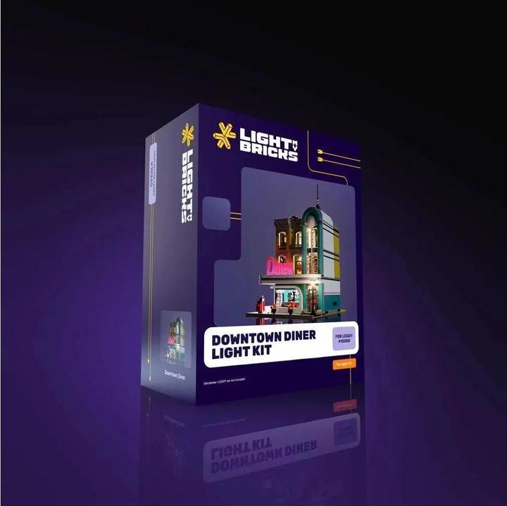 Produktbild Light my bricks LMB 2.0 LED Licht Set für LEGO® 10260 Amerikanisches Diner