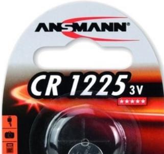 Image du produit Ansmann CR 1225 (1 pcs, CR1225, 50 mAh)