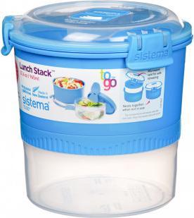 Image du produit Sistema Lunchbox Round Lunch Stack To Go 965ml (21360)