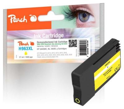 Produktbild Peach Patrone HP Nr.963XL 3JA29AE yellow OEM reset remanufactured (Y)