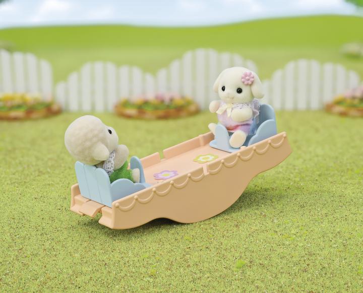 Actual product image Sylvanian Families Rainbow Fun Nursery Bus