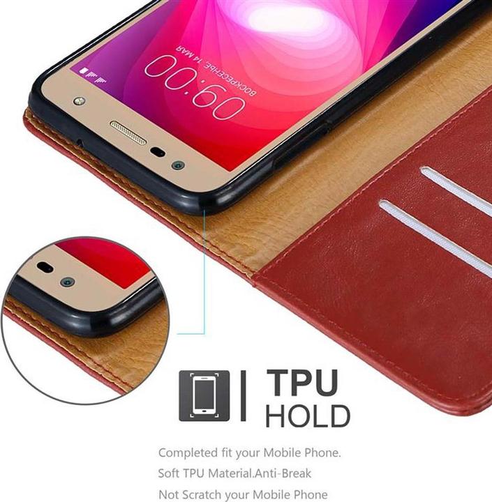 Immagine prodotto Cadorabo Copertina di lusso del libro (LG X Power 2)