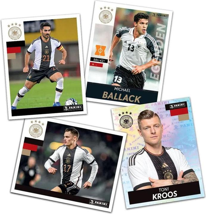 Actual product image Panini DFB Deutschland 2024 und die Besten aus Europa Sticker Collection Display (50) *German Version* (German)