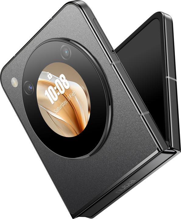 Immagine prodotto Nubia Flip (256 GB, Cosmic Black, 6.90", Doppia SIM, 50 Mpx, 5G)