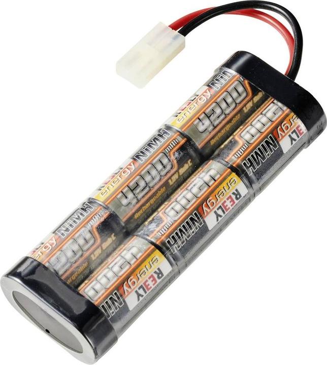 Actual product image Reely Model making receiver battery (NiMh) 7.2 V 4200 mAh Number of cells: 6 Stick Tamiya (7.20 V, 4200 mAh)