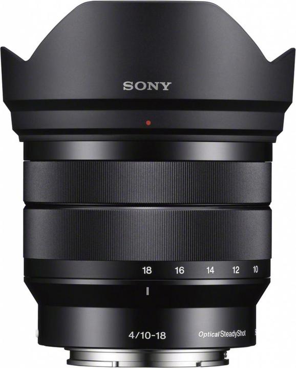 Actual product image Sony E 10-18mm f/4.0 OSS E-Mount (Sony E, APS-C / DX)