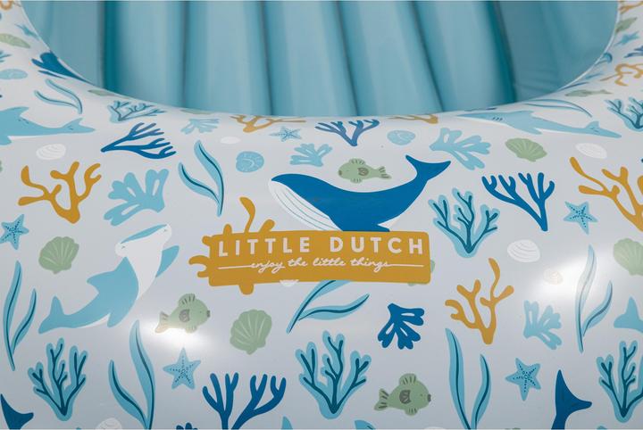 Actual product image Little Dutch Boat Ocean Dreams Blue (100 cm)