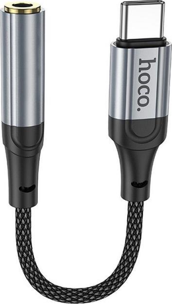 Immagine prodotto Hoco USB-C to 3.5mm LS36, 0.12m, Schwarz (0.12 m)