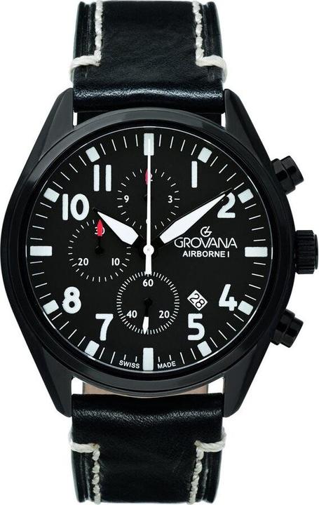 Grovana Airborne I Chrono-Kollektion – Schweizer Chronouhr (Swiss Made)