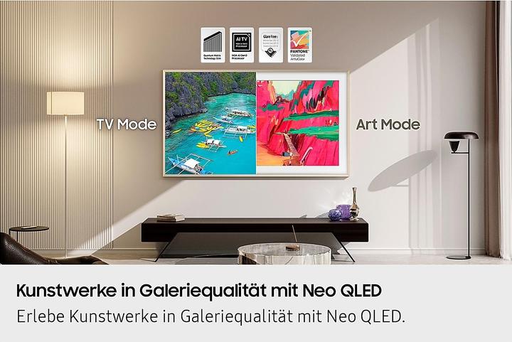 Image du produit Samsung QE75LS03FW (75", The Frame Pro, LED, NeoQLED, 4K, 2025)