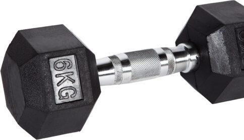 Actual product image Fitcom Hex Dumbbell 6 kg (1 x 6 kg)