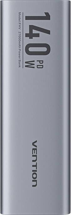 Actual product image Vention Powerbank LED display 27000mAh 140W FHVH0 (gray) (27000 mAh, 140 W)
