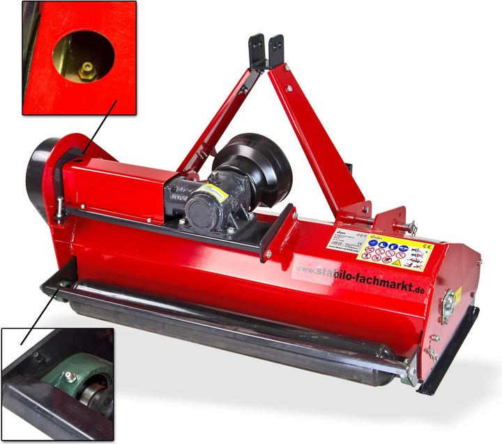 Produktbild Dema Schlegelmulcher 95cm für Traktoren 20-30 PS (Rasentraktor)