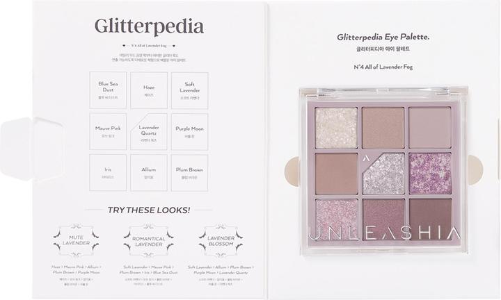 Image du produit Unleashia Glitterpedia N°4 All of Lavender Fog (Brouillard de lavande)