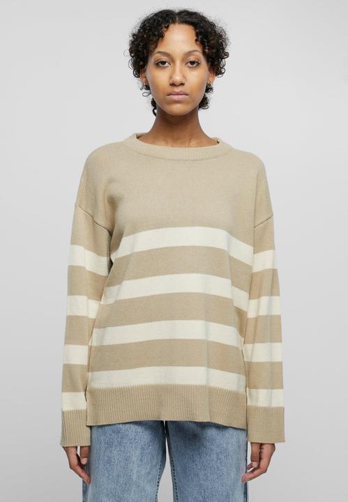 Immagine prodotto Urban Classics Ladies Striped Knit Crew Sweater (L)