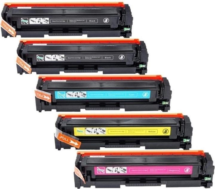 Actual product image Hermex Compatible replacement cartridge HP Color LaserJet Pro MFP M277dw (M, FC, C, Y)