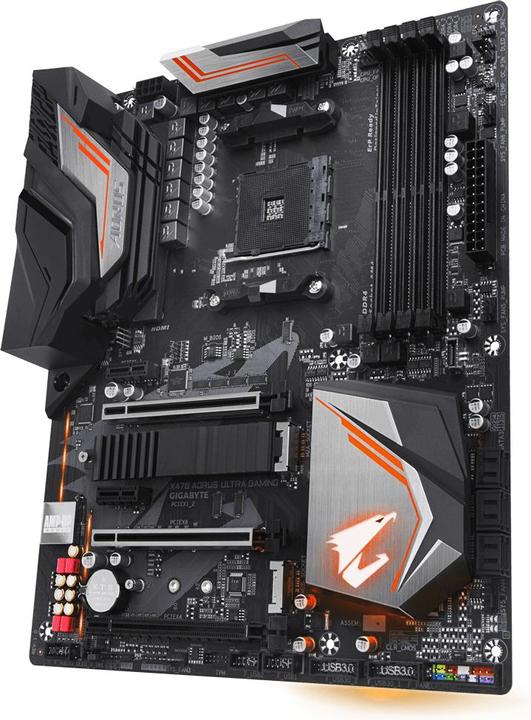 Image du produit Gigabyte X470 Aorus Ultra Gaming (AM4, AMD X470, ATX)